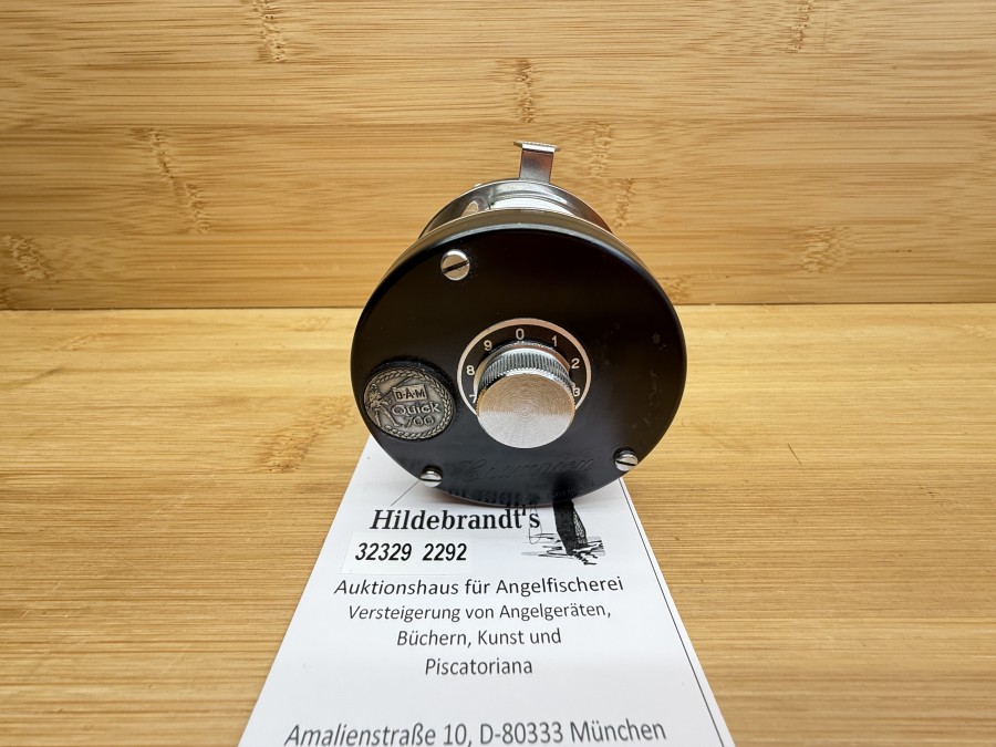 Multirolle, DAM Quick 700, Champion, Made in Germany, mit geflochtener Schnur, Gebrauchsspuren