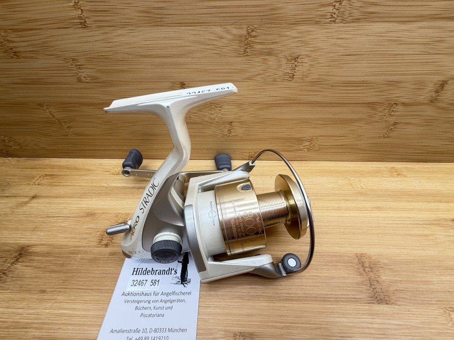 Stationärrolle, Shimano, Stradic Aero 8000, leichte Gebrauchsspuren