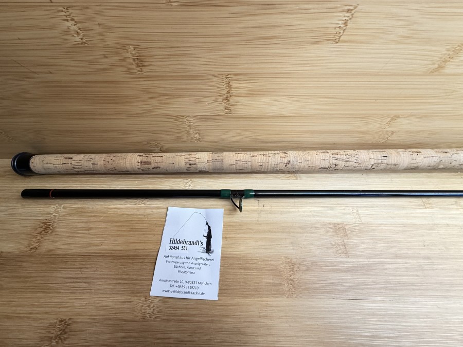 Karpfenrute, House of Hardy, Made in England, Pat.No.1.429.309, Richard Walker No.1, 2tlg., 305cm, Gewicht 241g, Futteral, Gebrauchsspuren, Transportlänge 1600mm