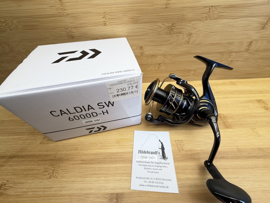 Stationärrolle, Daiwa, Caldia SW 6000D-H, neu im Karton
