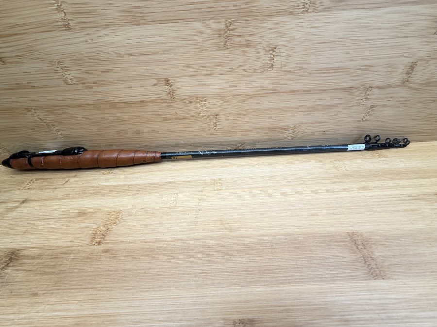 Fliegenrute, PALU - Udine, Teleskop, mit Namenszug, 7tlg., 1,90m, ohne Futteral,  wenig gefischt, Sonderanfertigung