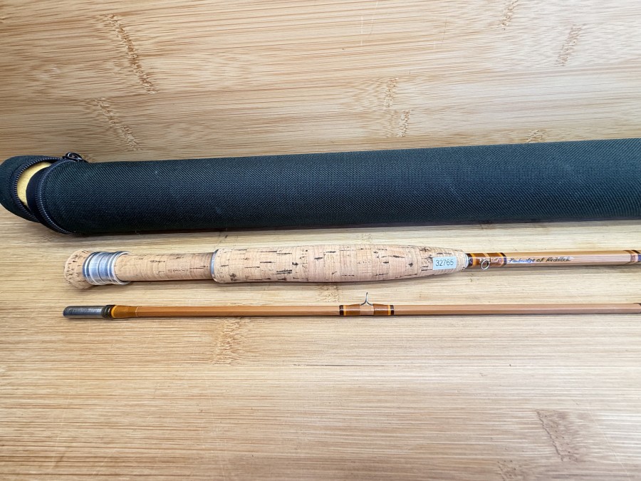 Gespliesste Fliegenrute, Partrigde of Redditch, Made in England, BA 88 FX, 2tlg., 7 1/2", #5/6, Gewicht 114g, Futteral, Codura Transportrohr, leichte Gebrauchsspuren, Transportlänge 1400mm - SPERRGUT-Versand