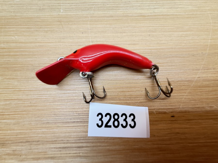 Wobbler, Turus Ukko, Handmade in Finland, rot, 3cm, 2,45g, ungefischt