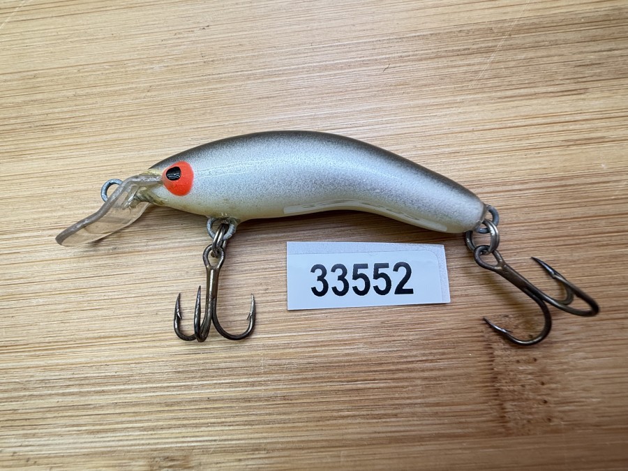 Wobbler, Turus Ukko, Turunen, gelb/silber/schwarz, 5cm, 4g, ungefischt