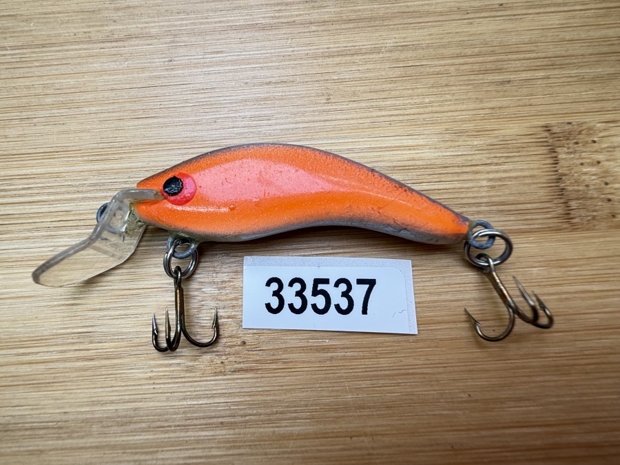 Wobbler, Turus Ukko, Turunen, silber/orange/blau, 5cm, 4g, ungefischt