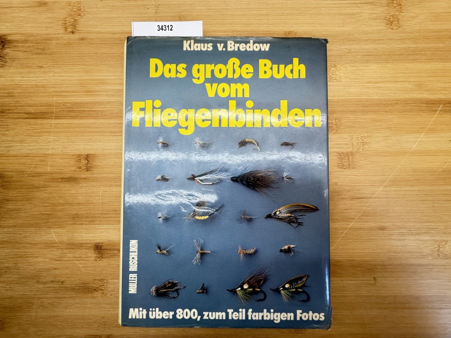 Das große Buch vom Fliegenbinden, Klaus v. Bredow, 1981
