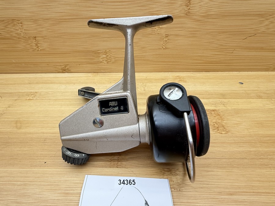 Stationärrolle, ABU  Cardinal 4, Product of Sweden, 77100, Gebrauchsspuren